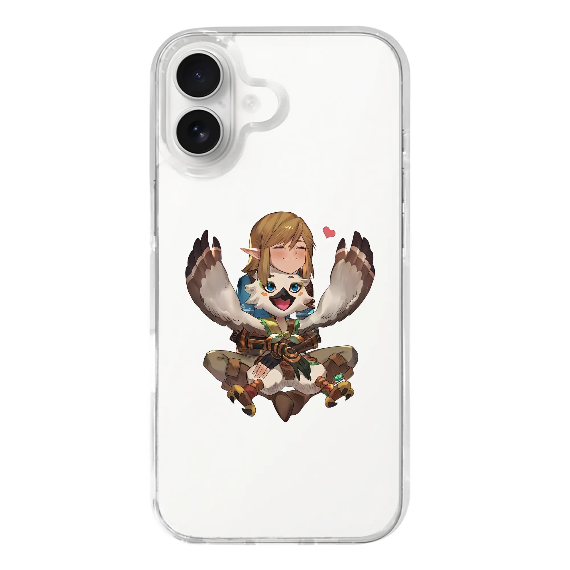 ゼルダの伝説 グッズ,Revali - iPhone 17シリーズ 透明スマホケース – 薄型・耐衝撃・精密フィット保護カバー